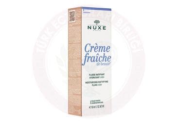 NUXE CREME FRAICHE DE BEAUTE FLUIDE MATTIFIANT HYDRATANT 48H (KARMA CILTLER) 50 ml tüp İlaç Görseli