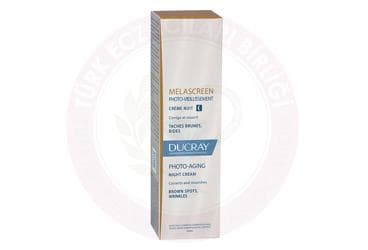 DUCRAY MELASCREEN PHOTO-AGING NIGHT CREAM 50 ml şişe İlaç Görseli