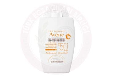 AVENE FLUIDE MINERAL SPF50+ CREAM 40 ml tüp İlaç Görseli