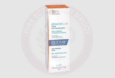 DUCRAY KERACNYL UV 50+FLUIDE CREAM 50 ml tüp İlaç Görseli