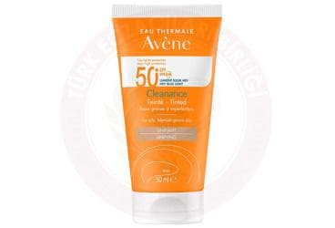 AVENE CLEANANCE SOLAIRE TINTED SPF50+ GUNES KREMI 50 ml tüp İlaç Görseli