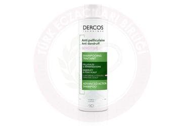 VICHY DERCOS ANTI-DANDRUFF KEPEK KARSITI SAMPUAN SENSITIVE 200 ml şişe İlaç Görseli