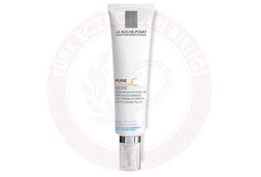 LA ROCHE-POSAY PURE VITAMIN C RICHE YASLANMA KARSITI BAKIM KREMI 40 ml tüp İlaç Görseli