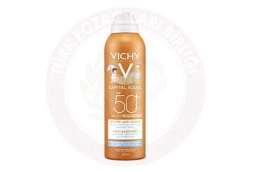 VICHY CAPITAL SOLEIL ANTI-SAND MIST SPF50+ GUNES SPREYI 200 ml şişe İlaç Görseli