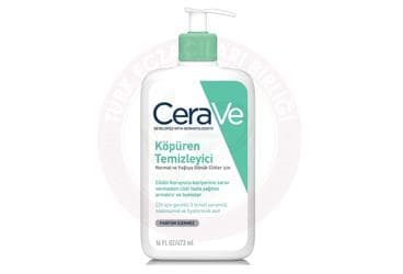 CERAVE KOPUREN TEMIZLEYICI NORMAL VE YAGLIYA DONUK CILTLER ICIN 473 ml şişe İlaç Görseli