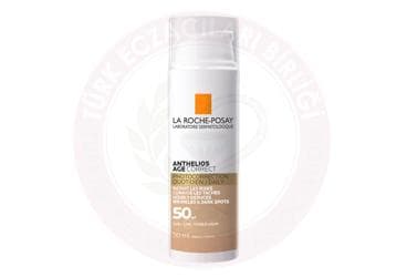 LA ROCHE-POSAY ANTHELIOS AGE CORRECT PHOTOCORRECTION QUOTIDIEN/DAILY TINTED SPF50+ GUNES KREMI 50 ml şişe İlaç Görseli