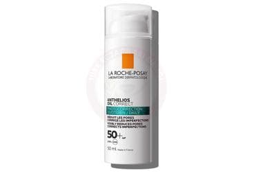 LA ROCHE-POSAY ANTHELIOS OIL CORRECT YAGLI VE DUZENSIZ CILTLER ICIN YUZ GUNES KREMI 50 ml İlaç Görseli