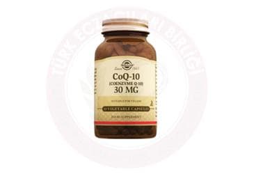 SOLGAR COENZYME Q-10 KAPSUL 30 mg 30 kapsül İlaç Görseli
