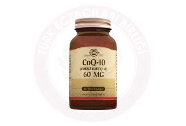 SOLGAR COENZYME Q-10 KAPSUL 60 mg 30 kapsül İlaç Görseli