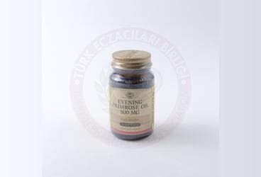 SOLGAR EVENING PRIMROSE OIL YUMUSAK JELATIN KAPSUL 500 mg 30 kapsül İlaç Görseli