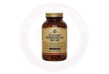 SOLGAR EVENING PRIMROSE OIL YUMUSAK JELATIN KAPSUL 500 mg 90 kapsül İlaç Görseli