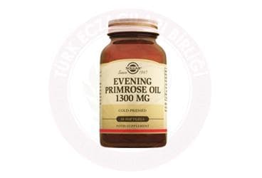 SOLGAR EVENING PRIMROSE OIL YUMUSAK JELATIN KAPSUL 1300 mg 30 kapsül İlaç Görseli