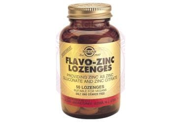 SOLGAR FLAVO-ZINC LOZENGES PASTIL 50 pastil İlaç Görseli