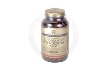 SOLGAR GLUCOSAMINE CHONDROITIN MSM TABLET 120 tablet İlaç Görseli