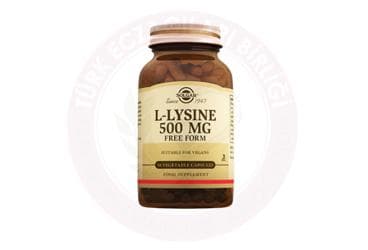 SOLGAR L-LYSINE KAPSUL 500 mg 50 kapsül İlaç Görseli