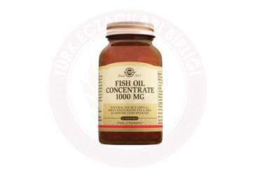 SOLGAR FISH OIL CONCENTRATE KAPSUL 1000 mg 60 kapsül İlaç Görseli