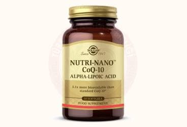 SOLGAR NUTRI-NANO COQ-10 ALPHA LIPOIC ACID KAPSUL 60 kapsül İlaç Görseli