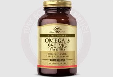 SOLGAR OMEGA-3 KAPSUL 50 kapsül İlaç Görseli