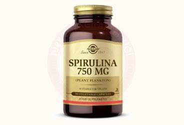 SOLGAR SPIRULINA TABLET 750 mg 100 tablet İlaç Görseli
