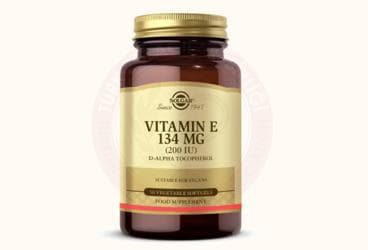 SOLGAR VITAMIN E KAPSUL 200 IU 50 kapsül İlaç Görseli
