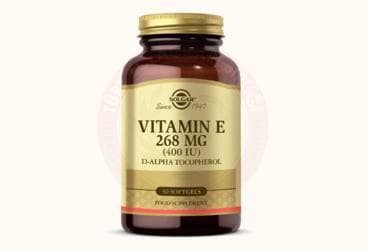SOLGAR VITAMIN E KAPSUL 400 IU 50 kapsül İlaç Görseli
