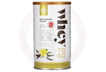 SOLGAR WHEY TO GO WHEY PROTEIN POWDER VANILLA 340 g toz İlaç Görseli