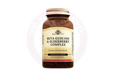 SOLGAR BETA GLUCANS & ELDERBERRY COMPLEX KAPSUL 60 kapsül İlaç Görseli