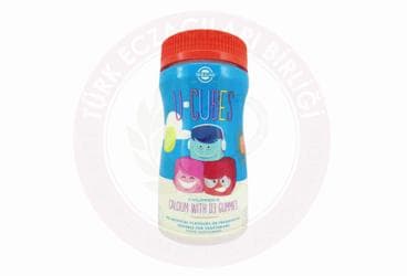 SOLGAR U-CUBES CALCIUM WITH D3 GUMMIES TABLET 60 tablet İlaç Görseli