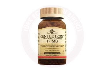 SOLGAR GENTLE IRON KAPSUL 17 mg 90 kapsül İlaç Görseli