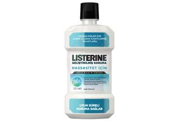 LISTERINE HASSASIYET ICIN GELISTIRILMIS KORUMA 500 ml şişe İlaç Görseli