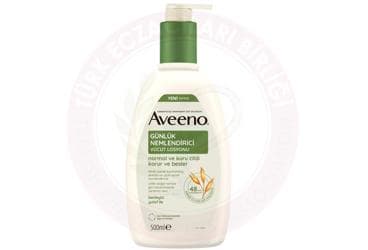 AVEENO GUNLUK NEMLENDIRICI VUCUT LOSYONU 500 ml şişe İlaç Görseli