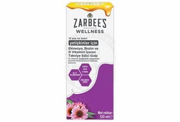 ZARBEE'S WELLNESS EKINEZYA, BIOTIN VE D VITAMINI ICEREN TAKVIYE EDICI GIDA 120 ml şişe İlaç Görseli