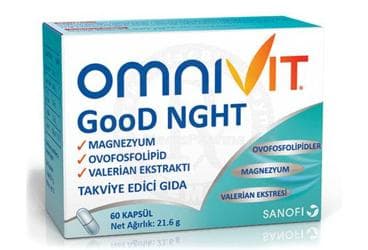 OMNIVIT GOOD NGHT KAPSUL 60 kapsül İlaç Görseli
