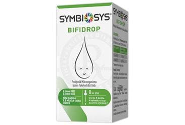 SYMBIOSYS BIFIDROP PROBIYOTIK MIKROORGANIZMA ICEREN TAKVIYE EDICI GIDA 8 ml şişe İlaç Görseli