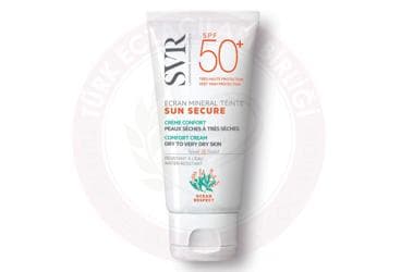 SVR SUN SECURE ECRAN MINERAL TEINTE SPF50+ GUNES KREMI 60 gr tüp İlaç Görseli