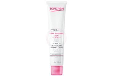 TOPICREM HYDRA+ RADIANCE RICH MOISTURIZING CREAM 40 ml tüp İlaç Görseli
