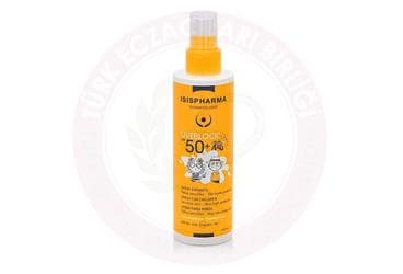 ISISPHARMA UVEBLOCK SPF50+ KIDS SPRAY FOR CHILDREN 200 ml şişe İlaç Görseli