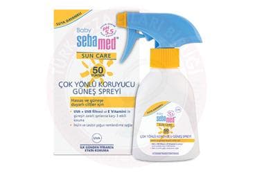 SEBAMED BABY SUN SPRAY 50 GUNES SPREYI 200 ml şişe İlaç Görseli