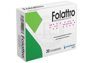 FOLATTRO TABLET 30 tablet İlaç Görseli