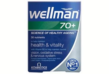 VITABIOTICS WELLMAN 70+ TABLET 30 tablet İlaç Görseli