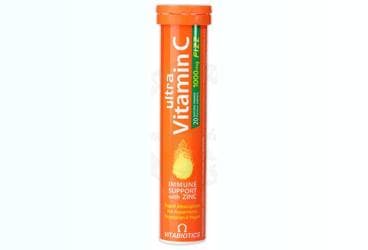 ULTRA VITAMIN C FIZZ TABLET 1000 mg 20 tablet İlaç Görseli