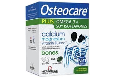 VITABIOTICS OSTEOCARE PLUS OMEGA-3 & SOY ISOFLAVONES KAPSUL 56 tablet+28 kapsül İlaç Görseli