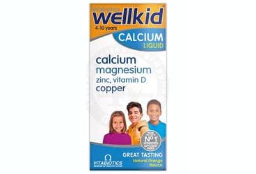 VITABIOTICS WELLKID CALCIUM LIQUID TAKVIYE EDICI GIDA 150 ml şişe İlaç Görseli