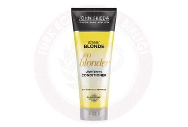 JOHN FRIEDA SHEER BLONDE GO BLONDER SAC KREMI 250 ml tüp İlaç Görseli