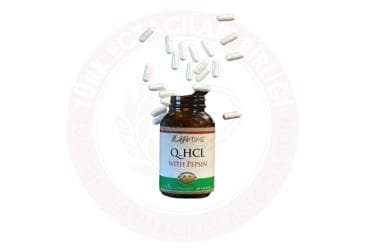 LIFE TIME Q-HCL WITH PEPSIN BETAIN HCL&PEPSIN ICEREN KAPSUL 100 kapsül İlaç Görseli
