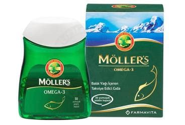 MOLLERS OMEGA 3 KAPSUL 30 kapsül İlaç Görseli