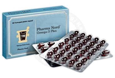 PHARMA NORD OMEGA-3 PLUS EUROTABS KAPSUL 60 kapsül İlaç Görseli