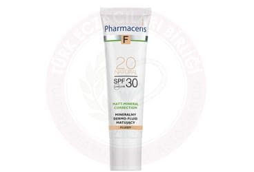 PHARMACERIS F MATT-MINERAL CORRECTION MINERALNY DERMO FLUID MATUJACY FOUNDATION SPF30 20 NATURAL 30 ml şişe İlaç Görseli