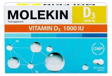 MOLEKIN D3 TABLET 60 tablet İlaç Görseli