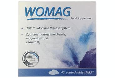 WOMAG TAKVIYE EDICI GIDA 40 tablet İlaç Görseli